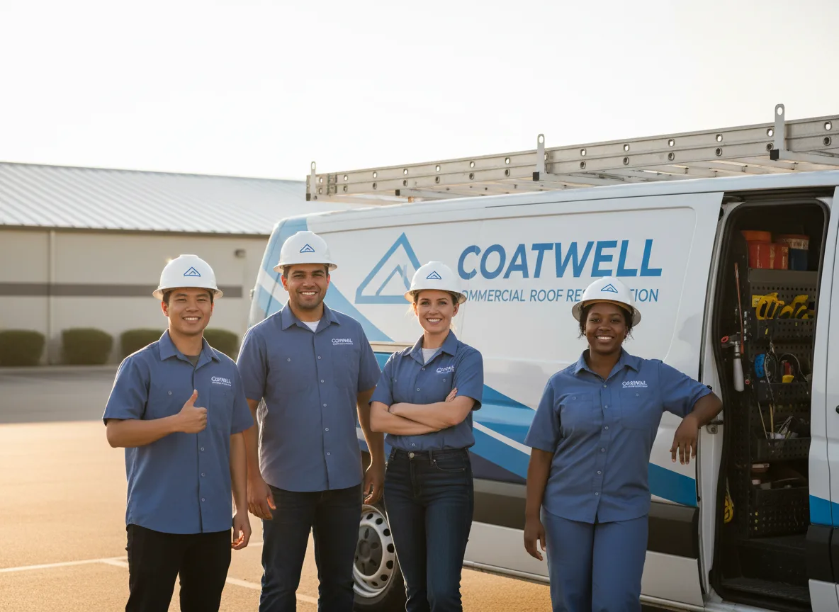 Commercial roof coating company in Leawood, KS
